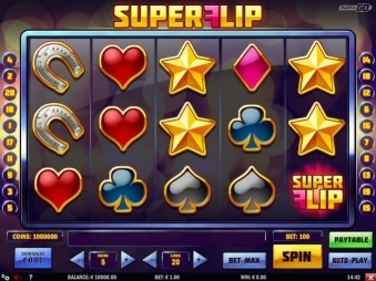 Darmowe spiny na slot super flip w casumo casino