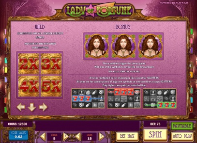 Casumo darmowe spiny lady of fortune