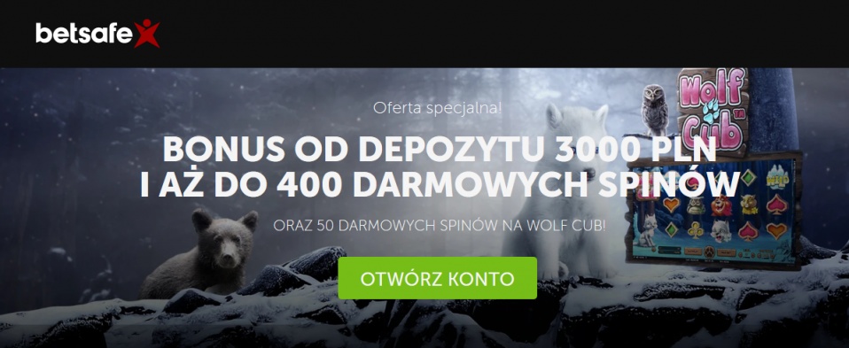 Odbierz bonus ekskluzywny w Kasynie Betsafe