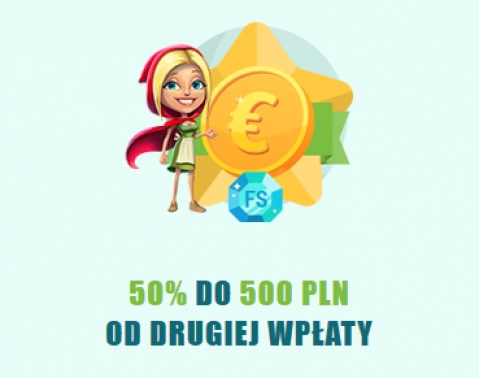 Odbierz bonus od drugiej wpłaty dostępny w Kasynie Spinia